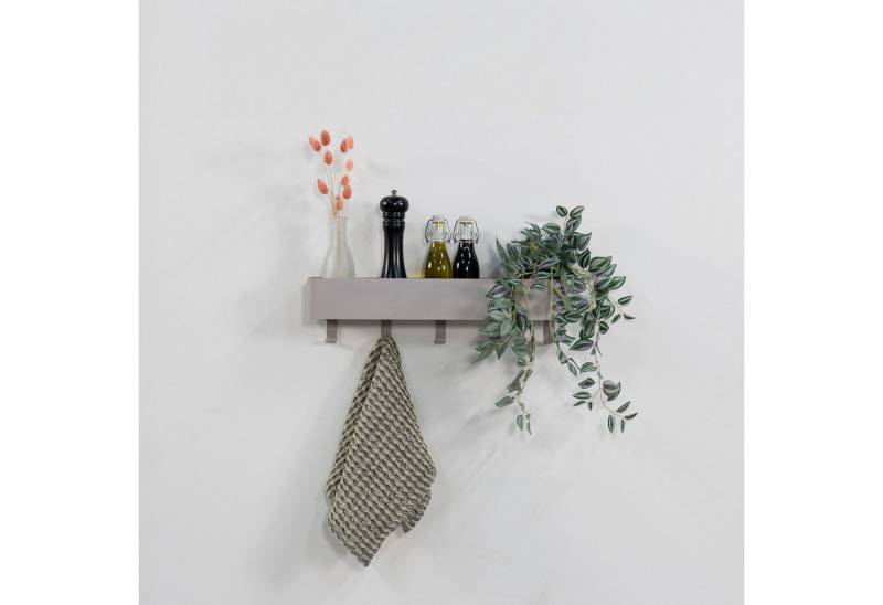 Spinder Design Garderobenhaken Multi 5 (1 St), 2-in-1 Wandregal + Garderobe von Spinder Design