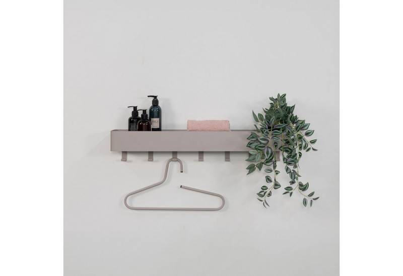 Spinder Design Garderobenhaken Multi 7 (1 St), 2-in-1 Wandregal + Garderobe von Spinder Design