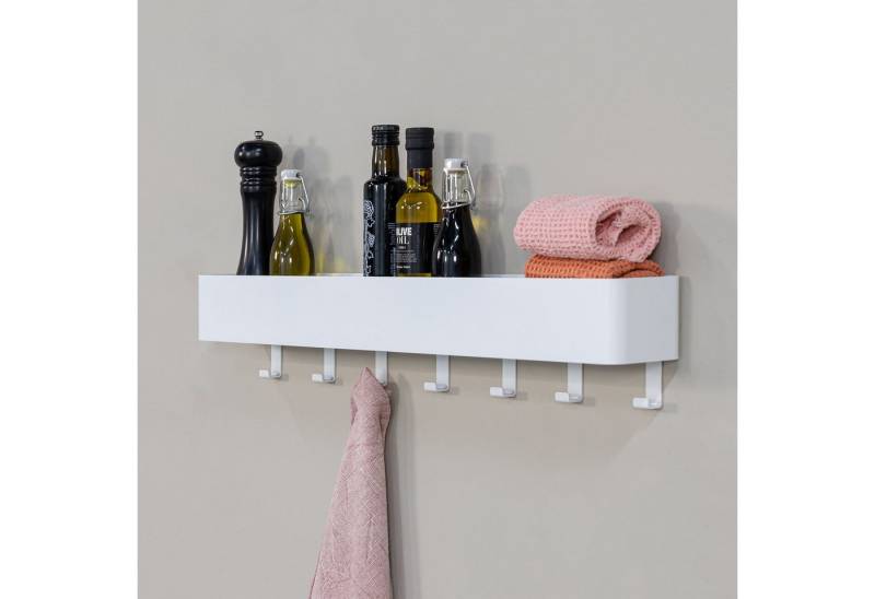 Spinder Design Garderobenhaken Multi 7 (1 St), 2-in-1 Wandregal + Garderobe von Spinder Design
