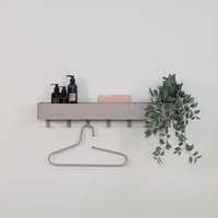 Spinder Design Garderobenhaken "Multi 7", (1 St.), 2-in-1 Wandregal + Garderobe von Spinder Design