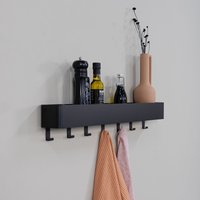 Spinder Design Garderobenhaken "Multi 7", (1 St.), 2-in-1 Wandregal + Garderobe von Spinder Design