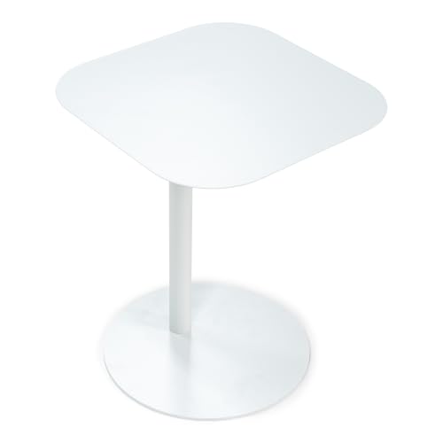 Spinder Design Hella Side Table, Metal, White, One Size von Spinder Design