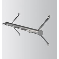 Spinder Design | Garderobenständer Bebop 5-Winkel Nickel von Spinder Design