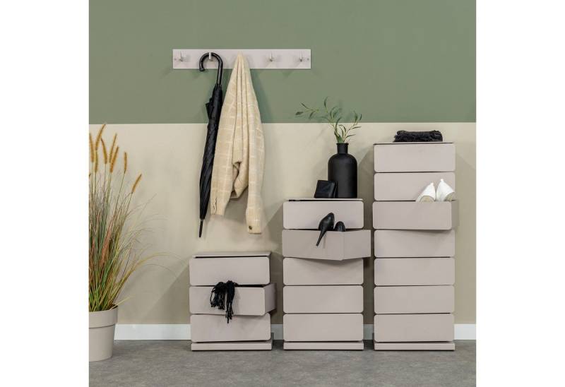 Spinder Design Kommode JOEY 3, Stahlschuhschrank und Aufbewahrungsschrank in 1 von Spinder Design