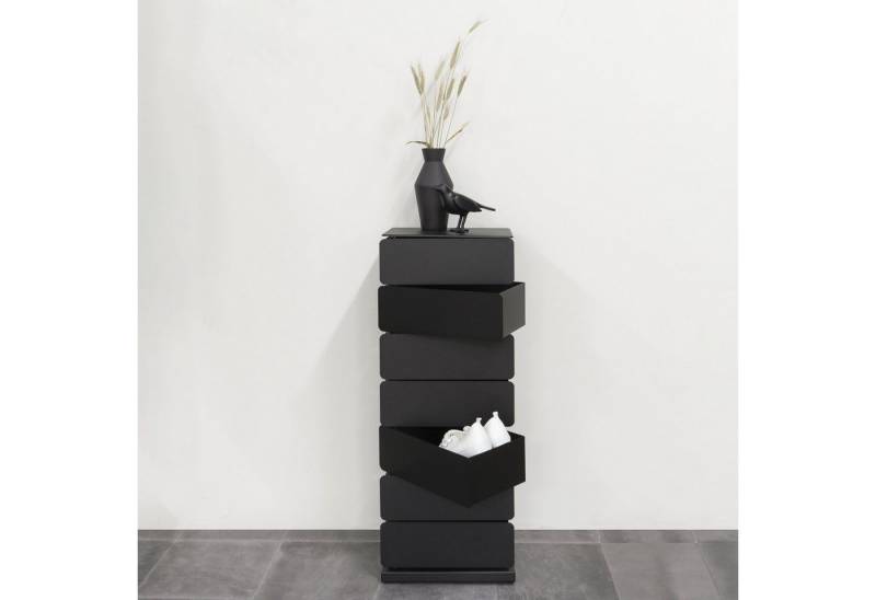 Spinder Design Kommode JOEY 7, Stahlschuhschrank und Aufbewahrungsschrank in 1 von Spinder Design