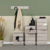 Spinder Design Kommode "JOEY 7", Stahlschuhschrank und Aufbewahrungsschrank in 1 von Spinder Design