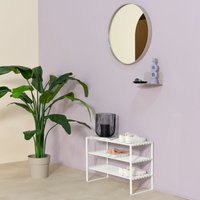 Spinder Design Schuhregal "REX SR 2 - 100 cm", (1 St.), Regal aus Stahl, wahlweise Breite 70 cm oder 100 cm von Spinder Design