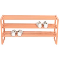 Spinder Design Schuhregal "REX SR 2 - 100 cm" 1 Stk. tlg. Regal aus Stahl, wahlweise Breite 70 cm oder 100 cm von Spinder Design