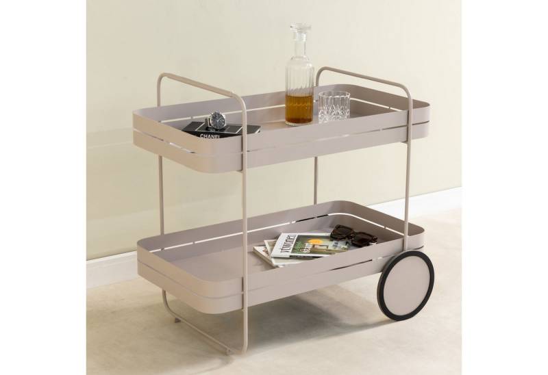 Spinder Design Servierwagen GIN & TROLLY, (1 St), Servierwagen aus Stahl mit Gummirädern von Spinder Design