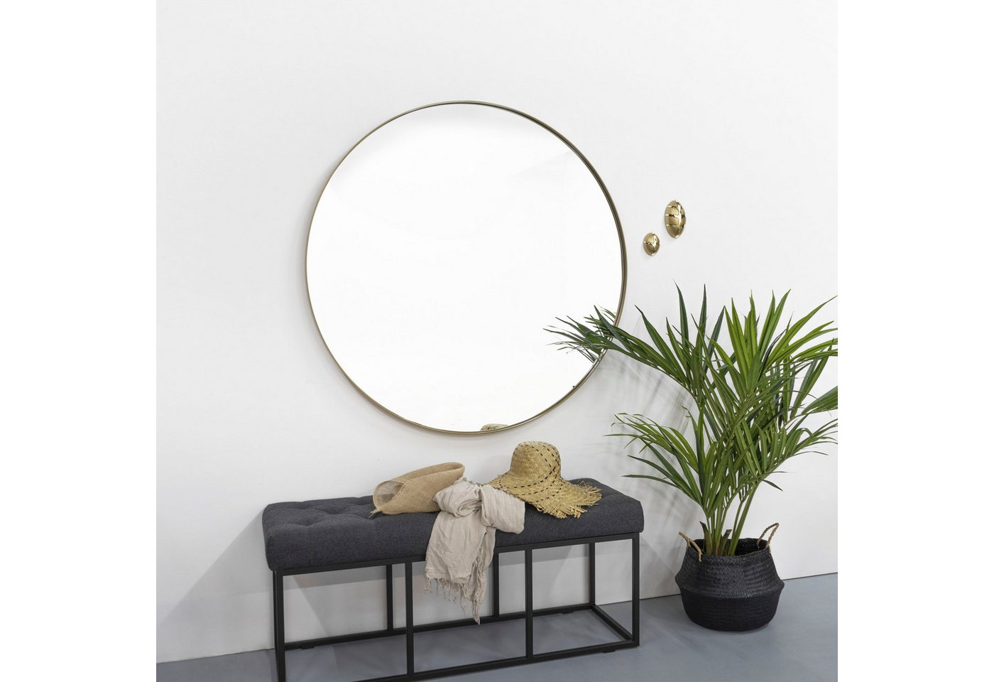 Spinder Design Spiegel DONNA 6 (1-St), Wandspiegel aus Stahl von Spinder Design