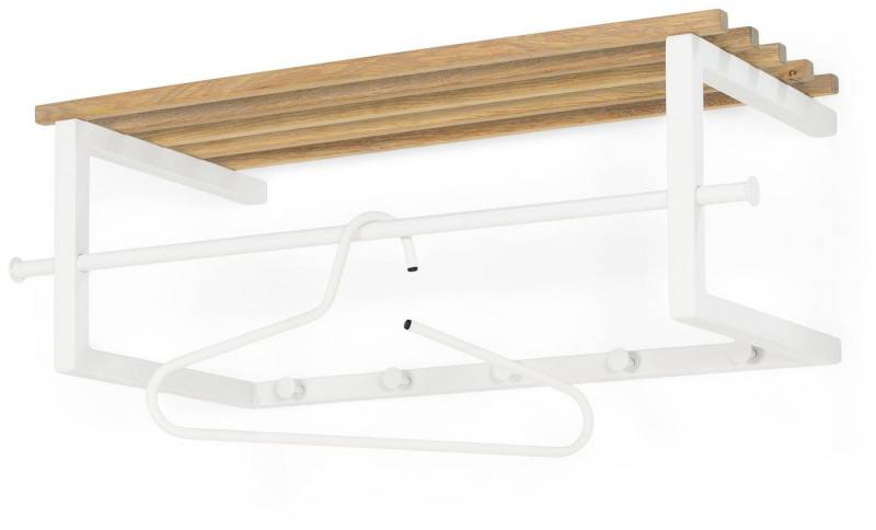 Spinder Design Wandgarderobe Garderobe Wandgarderobe MARCO Metall Weiß mit Hutablage von Spinder Spinder Design Wandgarderobe Garderobe Wandgarderobe MARCO Metall Weiß mit Hutablage von Spinder von Spinder Design