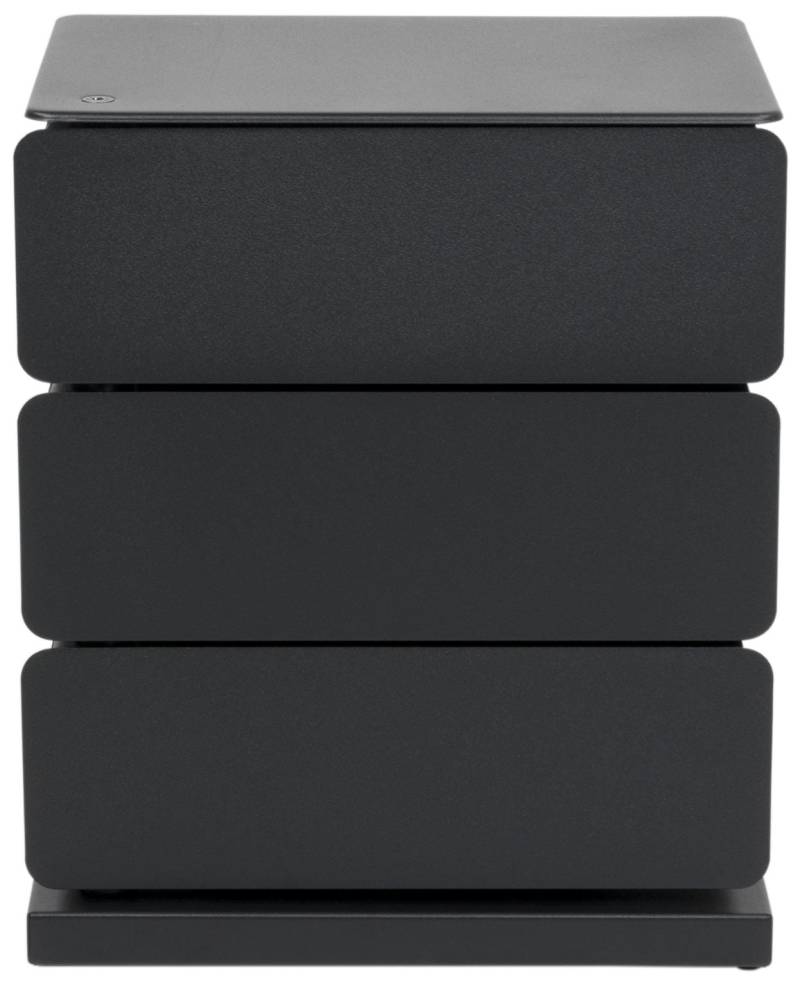 Spinder JOEY 3 Dresser: Minimalistischer Stahl-Schrank, Schwarz von Spinder Design