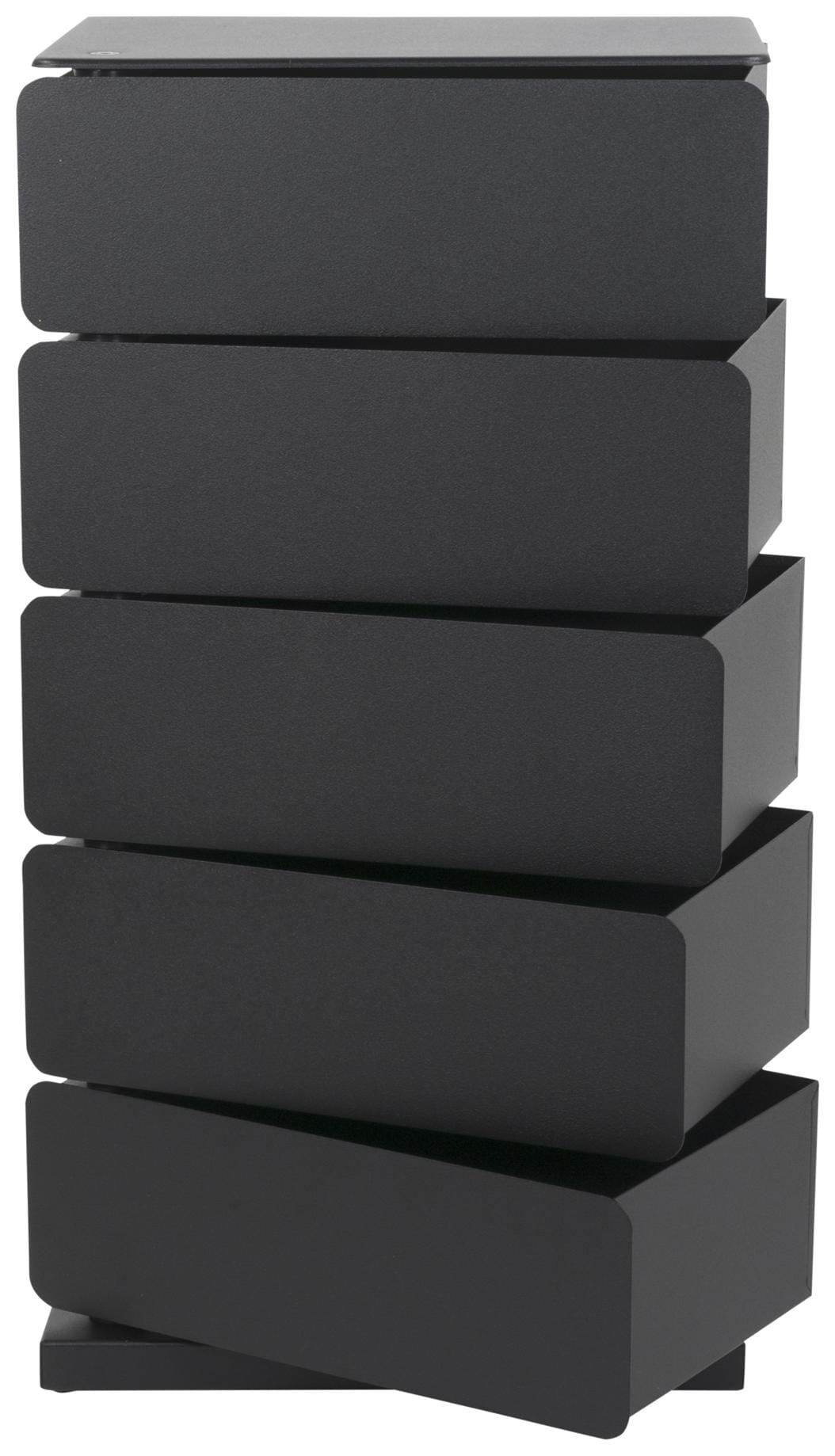 Spinder JOEY 5 Dresser: Minimalistischer Stahl-Schuhschrank, Schwarz Spinder JOEY 5 Dresser: Minimalistischer Stahl-Schuhschrank, Schwarz von Spinder Design
