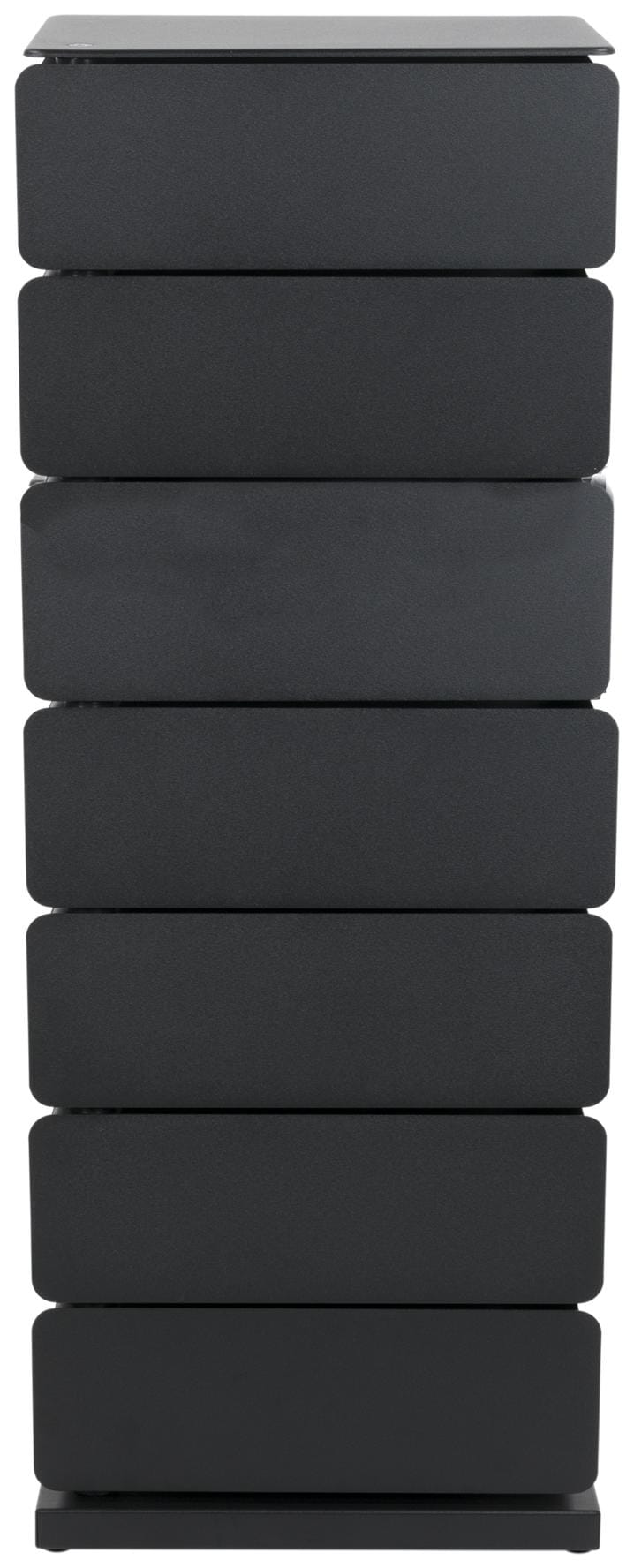 Spinder JOEY 7 Dresser: Minimalistischer Stahl-Schrank, Schwarz von Spinder Design