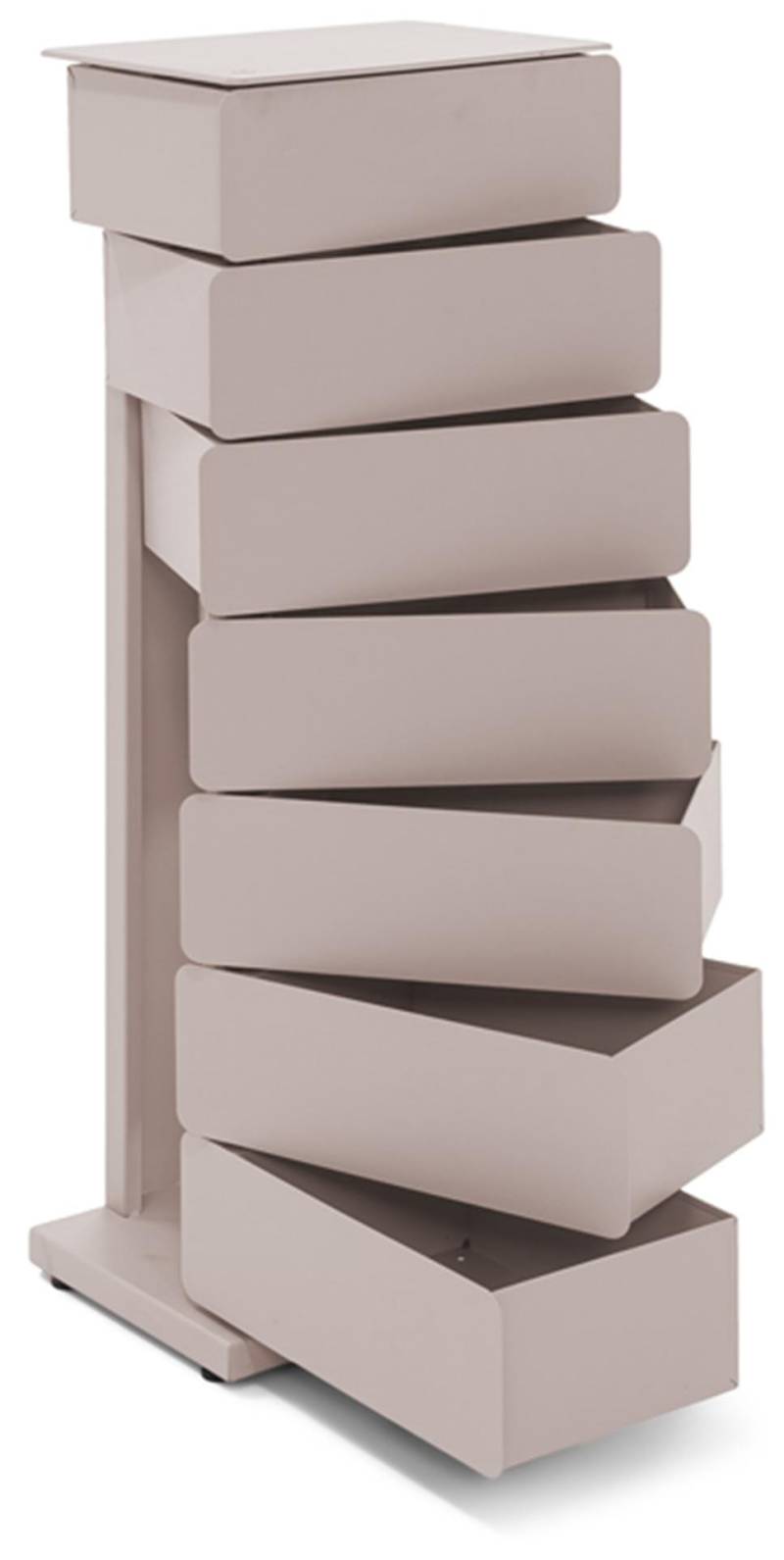 Spinder JOEY 7 Dresser: Skandinavischer Stahl-Schrank, Silky Taupe von Spinder Design