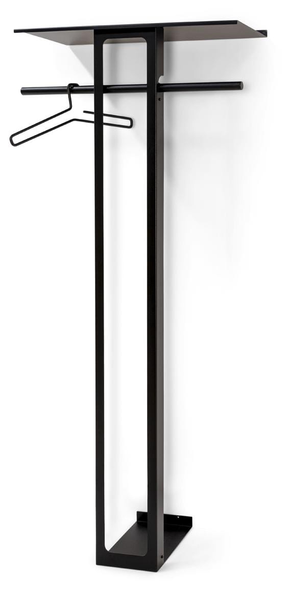 Spinder LUNO LARGE 70 Garderobe, Stahl, Modern, Schwarz von Spinder Design