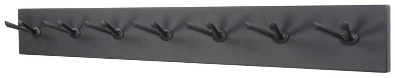 Spinder PULL 7 Garderobe: Minimalistisches Design aus Stahl, Schwarz von Spinder Design