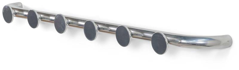 Spinder RETRO 6 Wandgarderobe Stahl Chrome Garderobe im 70er Jahre Stil von Spinder Design
