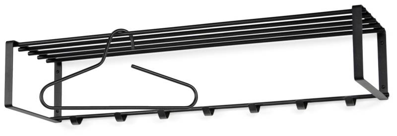 Spinder REX 2 XL Wandgarderobe, Schwarz, Skandinavisches Design, Stahl von Spinder Design