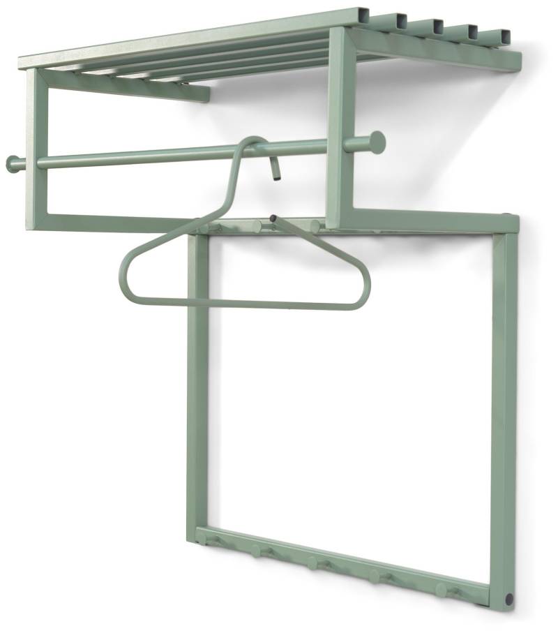 Spinder RIZZOLI Garderobe Stahl, Skandinavisch, Dusty Green von Spinder Design