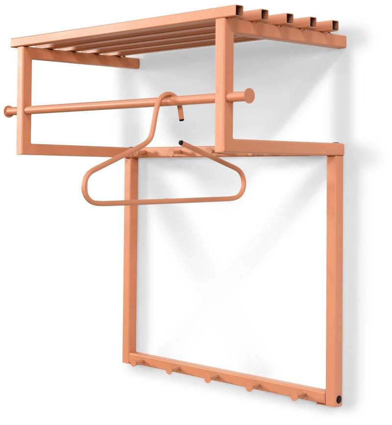 Spinder RIZZOLI Stahl-Garderobe, skandinavisch, modern, Clay Terra von Spinder Design