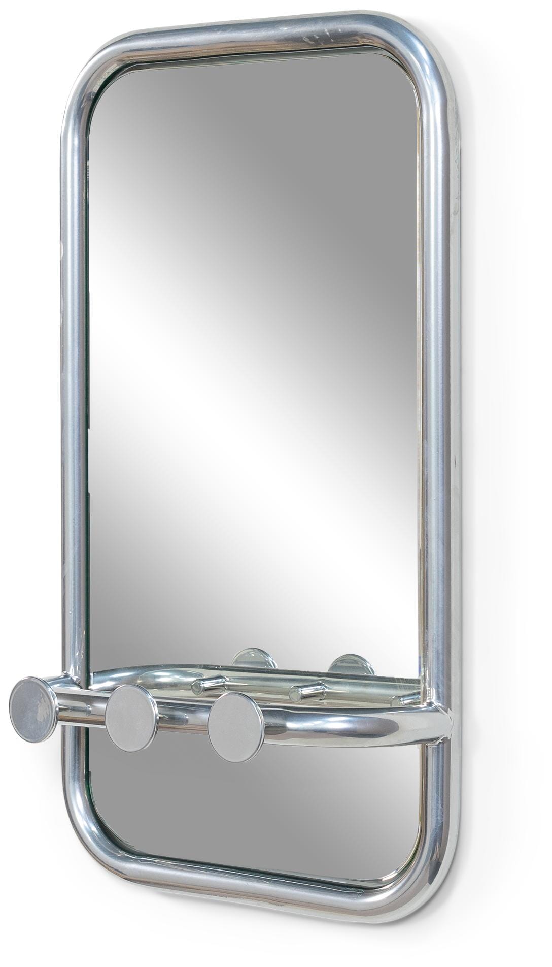 Spinder Retro Spiegel Stahl 70er Jahre Stil Groovy Chrome Spinder Retro Spiegel Stahl 70er Jahre Stil Groovy Chrome von Spinder Design
