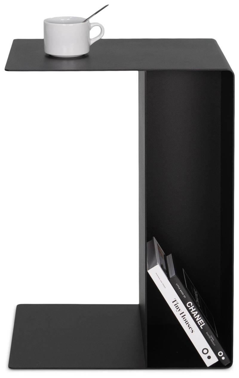 Spinder SLIDE Low Beistelltisch, Stahl, Modern, Schwarz von Spinder Design