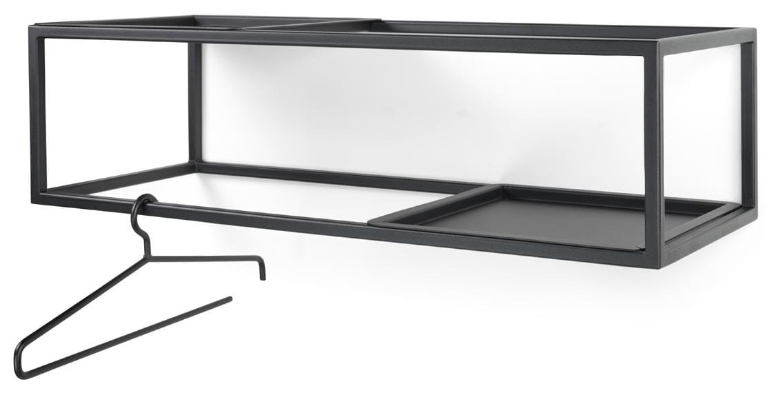 Spinder STRATO 80 Garderobe, Stahl, Modernes Design, Schwarz von Spinder Design