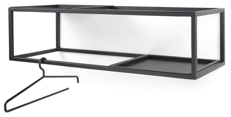 Spinder STRATO 80 Garderobe, Stahl, Modernes Design, Schwarz von Spinder Design