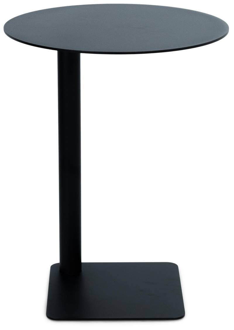 Spinder SUNNY 50 Moderner Stahl Beistelltisch, Schwarz von Spinder Design