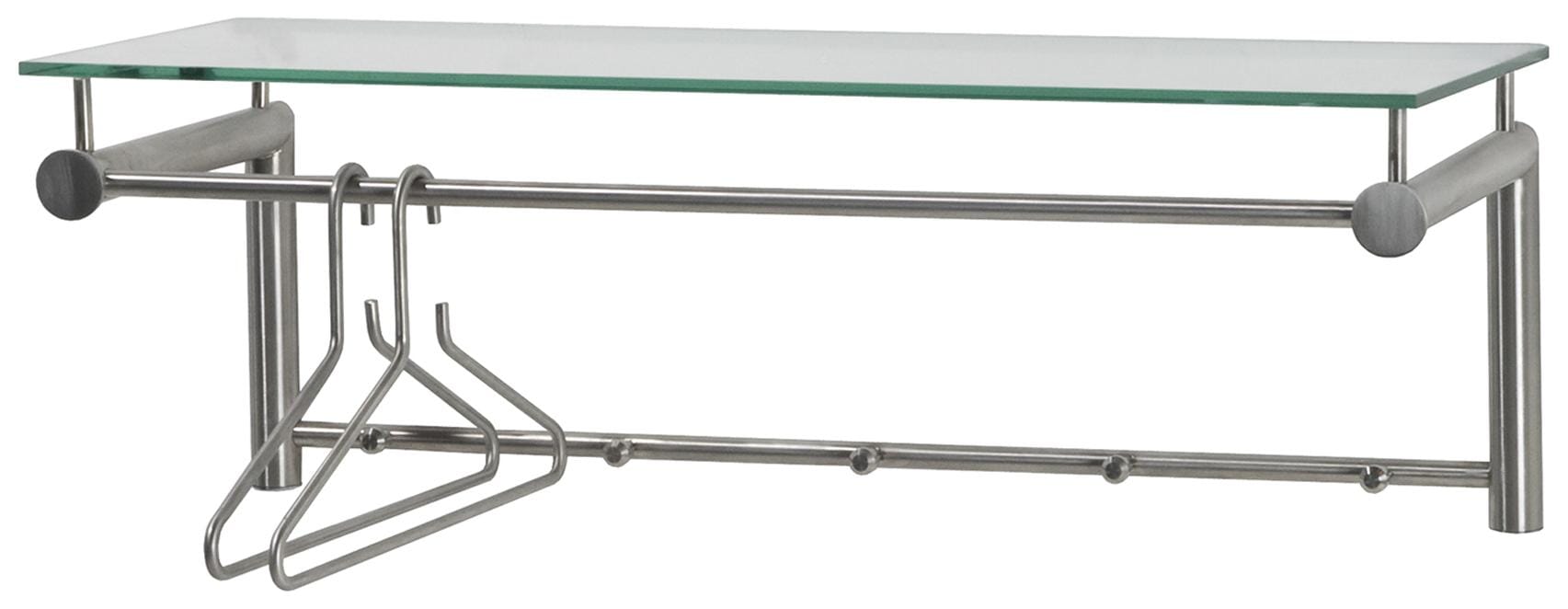 Spinder SUZA 5 Garderobe Edelstahl Glas Modernes Design von Spinder Design