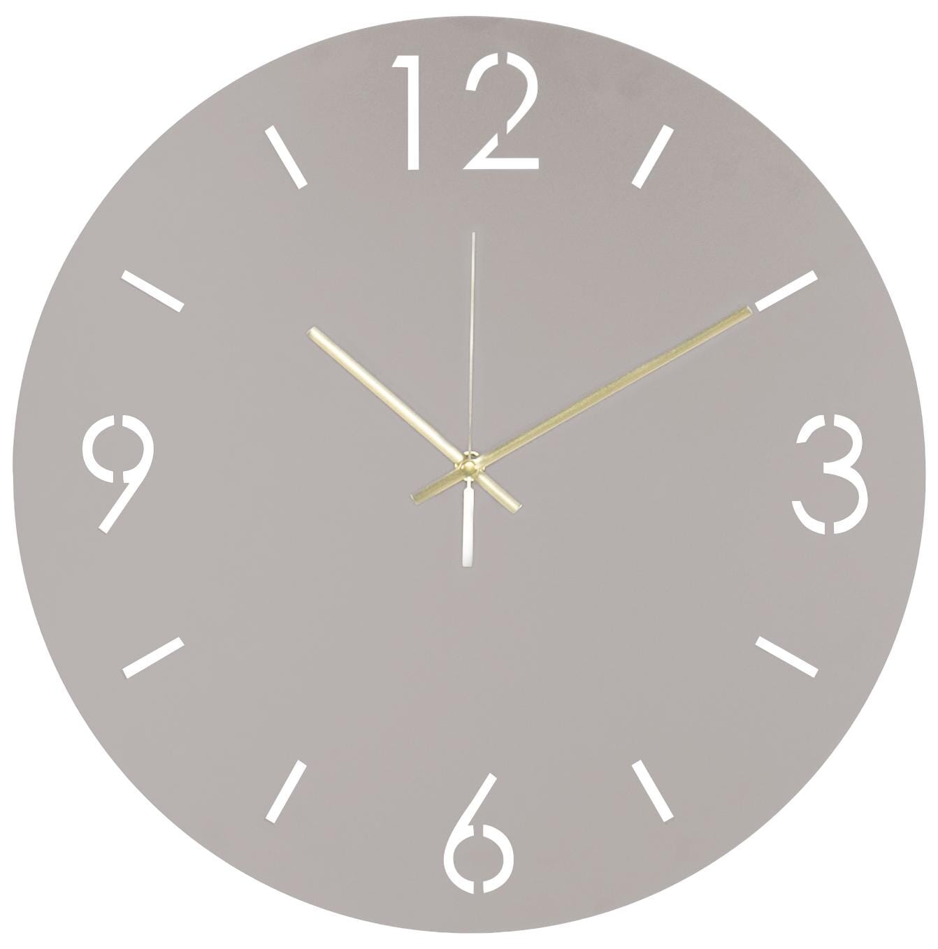 Spinder TIME Ø 40 Minimalistische Stahl-Uhr, Silky Taupe von Spinder Design