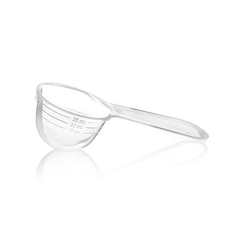Spinnrad MESSLÖFFEL für Waschmittel, 1 Stück (1er Pack), Transparent, Waschmitteldosierlöffel von Spinnrad
