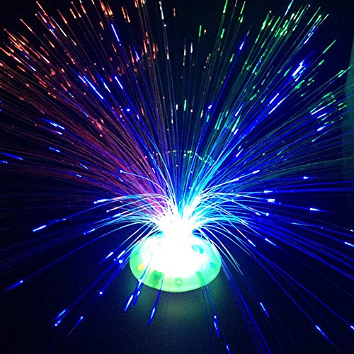 SpirWoRchlan Farbwechselnde Glasfaser-Brunnen, LED-Nachtlicht, Nachtlampe, beruhigende Lampe, Zuhause, Bar, Café, Dekor-Lampe SpirWoRchlan Farbwechselnde Glasfaser-Brunnen, LED-Nachtlicht, Nachtlampe, beruhigende Lampe, Zuhause, Bar, Café, Dekor-Lampe von SpirWoRchlan