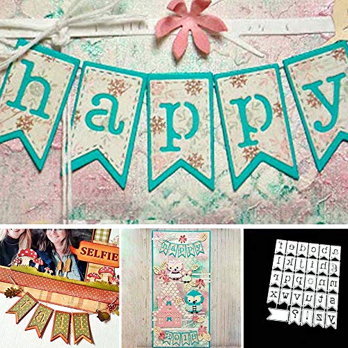 SpirWoRchlan Stanzmaschine Stanzschablone, Scrapbooking Prägeschablonen Stanzformen Schablonen Für Scrapbooking, Fotopapier, Karten, Handwerk Prägen DIY Herstellung Geburtstag Geschenk Cutting Dies von SpirWoRchlan