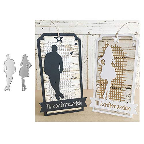 SpirWoRchlan Stanzmaschine Stanzschablone, Scrapbooking Prägeschablonen Stanzformen Schablonen Für Scrapbooking, Fotopapier, Karten, Handwerk Prägen DIY Herstellung Geburtstag Geschenk Cutting Dies SpirWoRchlan Stanzmaschine Stanzschablone, Scrapbooking Prägeschablonen Stanzformen Schablonen Für Scrapbooking, Fotopapier, Karten, Handwerk Prägen DIY Herstellung Geburtstag Geschenk Cutting Dies von SpirWoRchlan