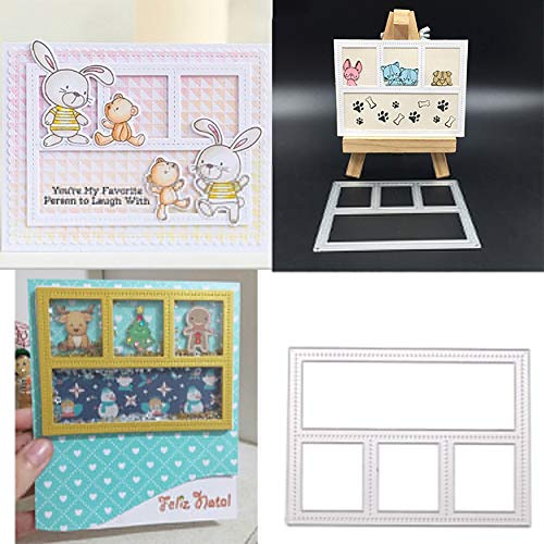 SpirWoRchlan Stanzmaschine Stanzschablone, Scrapbooking Prägeschablonen Stanzformen Schablonen Für Scrapbooking, Fotopapier, Karten, Handwerk Prägen DIY Herstellung Geburtstag Geschenk Cutting Dies SpirWoRchlan Stanzmaschine Stanzschablone, Scrapbooking Prägeschablonen Stanzformen Schablonen Für Scrapbooking, Fotopapier, Karten, Handwerk Prägen DIY Herstellung Geburtstag Geschenk Cutting Dies von SpirWoRchlan