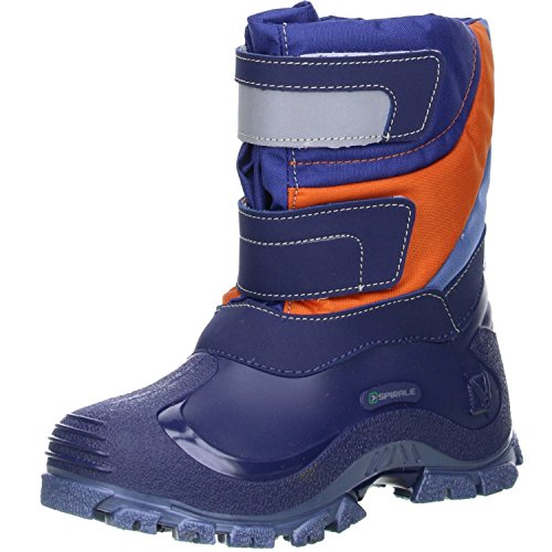 Spirale 78126 20 30 Simon Jungen Schneestiefel, 30, Blau-Orange Spirale 78126 20 30 Simon Jungen Schneestiefel, 30, Blau-Orange von Spirale