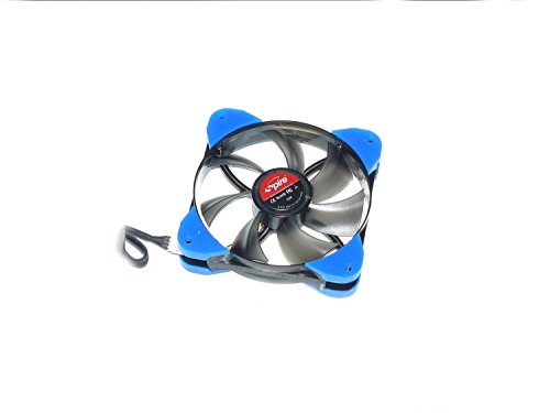 Spire Air Force – 120 LED sp12025 N7l4 b-pwm Kühlung Fan – 4 x LEDs, schwarz von Spire