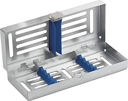 Sterilisation Kassette Tablett für 5 Instrumente, 185 mm x 65 mm x 20 mm von Spire