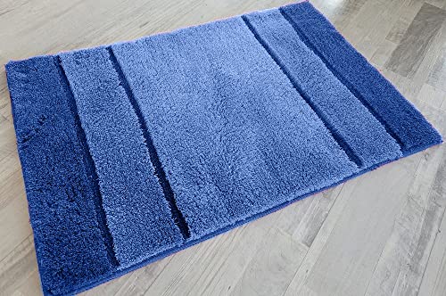 Spirella 1014483 Calma Badteppich 60 x 90 cm blau von Spirella