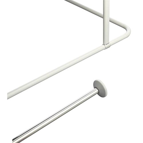 Spirella colección, Barra para Cortina de ducha UNIVERSAL, aluminio, Cromado Magic Collection Duschvorhangstange, Aluminium, verchromt, Silber von Spirella