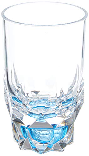 Spirella 1101532 Utensilienhalter Diamant Glas Clear Blau Weiß Estandar von Spirella