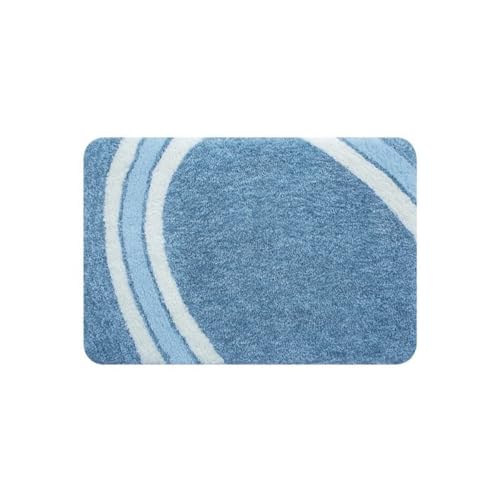 Spirella Badematte | kuscheliger Hochflor | Rutschfester Badvorleger | viele Größen | waschbar 40° | 60x90 cm | Blau Spirella Badematte | kuscheliger Hochflor | Rutschfester Badvorleger | viele Größen | waschbar 40° | 60x90 cm | Blau von Spirella