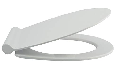 Spirella Design WC Sitz Armon, Absenkautomatik, Schnellbefestigung, Toilettensitz WC Deckel Klobrille Weiß von Spirella