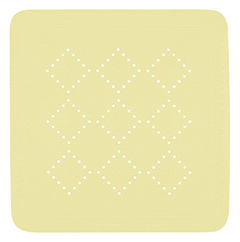 Spirella Duschmatte Badematte Duscheinlage antibakteriell rutschfest mit Saugnäpfen - Alaska Hellgelb - ca. 55 x 55 cm Spirella Duschmatte Badematte Duscheinlage antibakteriell rutschfest mit Saugnäpfen - Alaska Hellgelb - ca. 55 x 55 cm von Spirella
