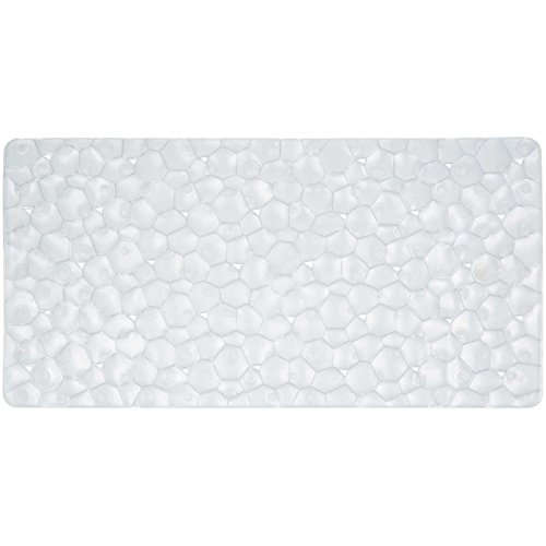 Spirella Duschmatte antibakteriell rutschfest mit Saugnäpfen - Bionic Clear - ca. 36 x 71 cm von Spirella