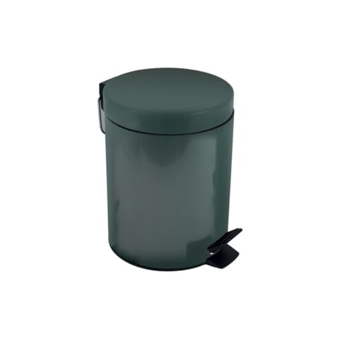 Spirella Kosmetikeimer Sydney Dunkelgrün Mülleimer Treteimer Abfalleimer-5 Liter – mit herausnehmbaren Inneneimer, Legierter Stahl Kunststoff, Green Spirella Kosmetikeimer Sydney Dunkelgrün Mülleimer Treteimer Abfalleimer-5 Liter – mit herausnehmbaren Inneneimer, Legierter Stahl Kunststoff, Green von Spirella