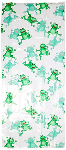 Spirella Vorhang Kunststoff Lifestyle-Frosch Grün 180 x 200 1106485, Plastik, Standard, Único von Spirella