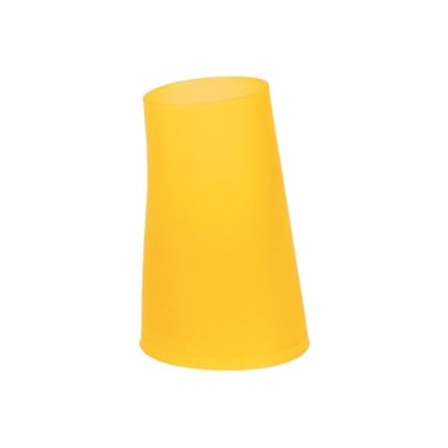 Spirella Move Frosty Yellow Gelb Zahnbecher Becher Zahnputzbecher Zahnbürstenhalter von Spirella